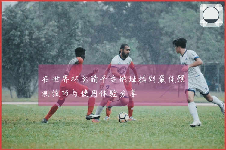 在世界杯竞猜平台地址找到最佳预测技巧与使用体验分享