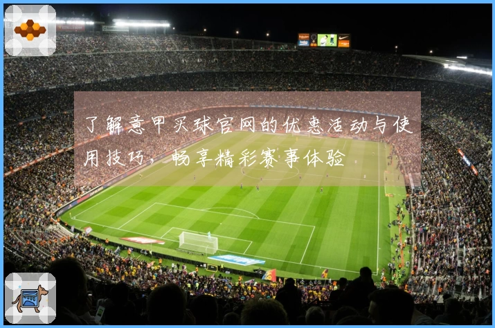 了解意甲买球官网的优惠活动与使用技巧，畅享精彩赛事体验